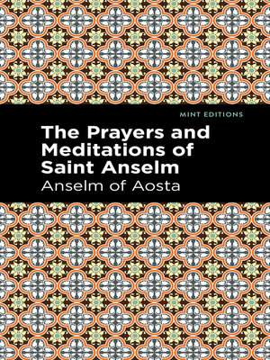 cover image of The Prayers and Meditations of St. Anslem